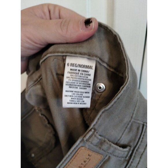 Aeropostale Dusty brown high waist jeggings - Picture 7 of 7